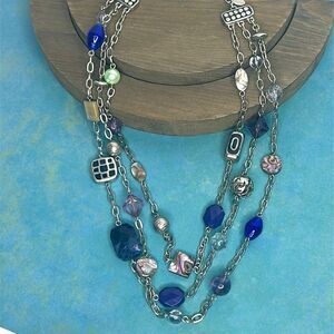 Lia Sophia Multistrand Necklace